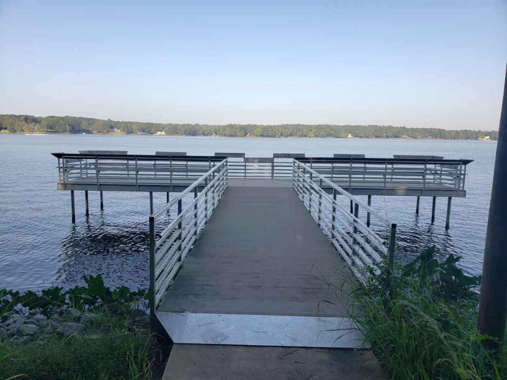 Hwy 44 Fishing Pier on Lake Oconee