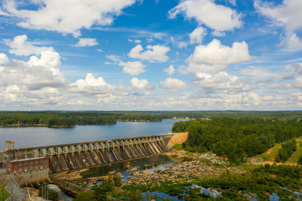 Lake Sinclair Dam Pier